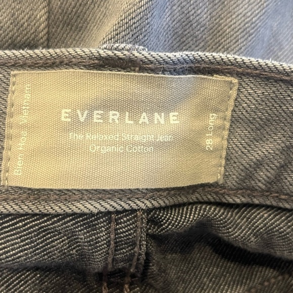 EVERLANE Vintage Gray Relaxed Straight Jeans - Picture 5 of 7